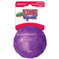 Игрушка KONG для собак Squezz Crackle хрустящий мячик большой 7 см