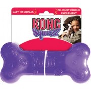 Игрушка для собак Kong Сквиз Косточка, 15 см средняя