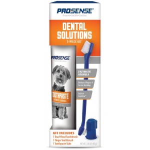 8in1 набор для ухода за зубами для собак Pro-Sense, 3 предмета