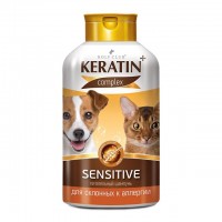 Шампунь KERATIN+ Sensitive для склонных к аллергии, 400 мл