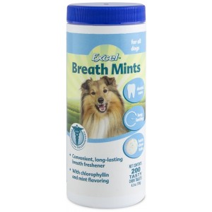 8in1 таблетки для освежения дыхания у собак Dental Breath Tabs с ментолом 200 таб.