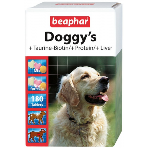 Комплекс витаминов Beaphar Doggy's Mix для собак, 180 таблеток