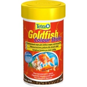Корм Tetra Goldfish Colour Sticks в палочках для улучшения окраса золотых рыбок, 100 мл