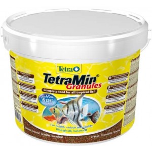  Корм Tetramin Granules корм для всех видов рыб в гранулах, 10л (ведро)