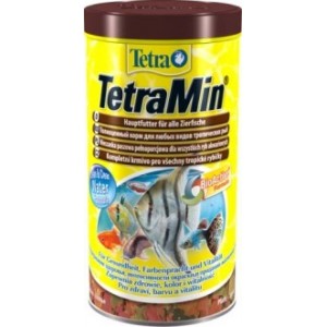 Корм Tetramin для всех видов рыб, в виде хлопьев,  1 л